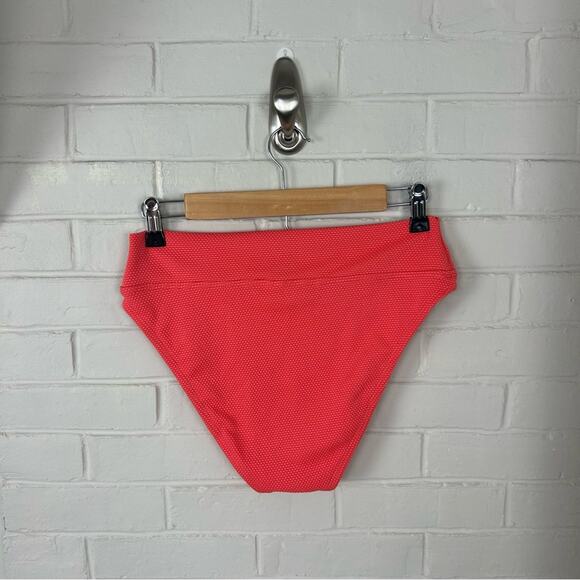 BCBG Textured High Waist Bikini Bottoms Size M - Picture 7 of 7